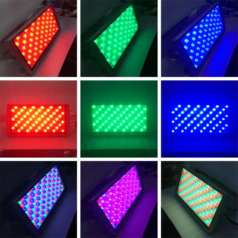 Color changing led flood lights 100w 200w 300w geram