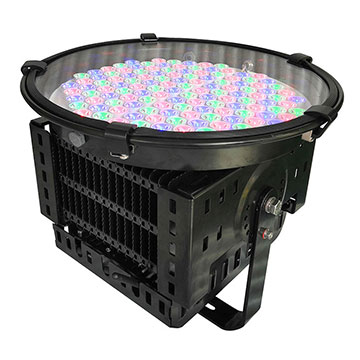 rgb led flood light 200w 300w dmx