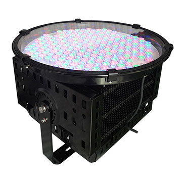 lampu banjir led rgb 500w dmx