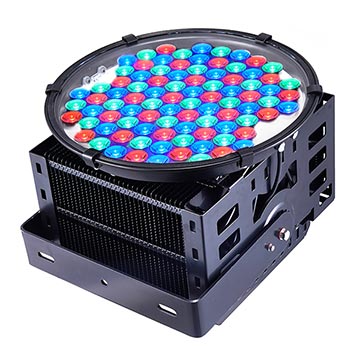 rgb led flood light 800w 1000w dmx