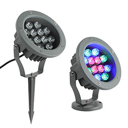 12와트 RGB LED 스포트라이트