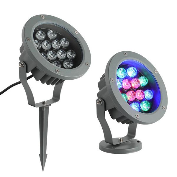 kraam wanhoop Pornografie Factory Direct Sale Outdoor DMX 12 Watt RGB LED Spotlight