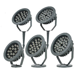 24w rgbw led spotlight