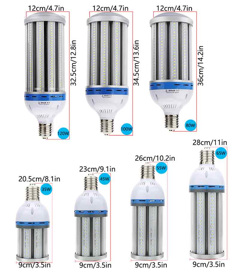 led dimmerabile a pannocchia di mais