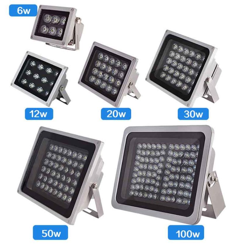 Color Changing IP65 DMX512 50 Watt RGBW LED Flood Light