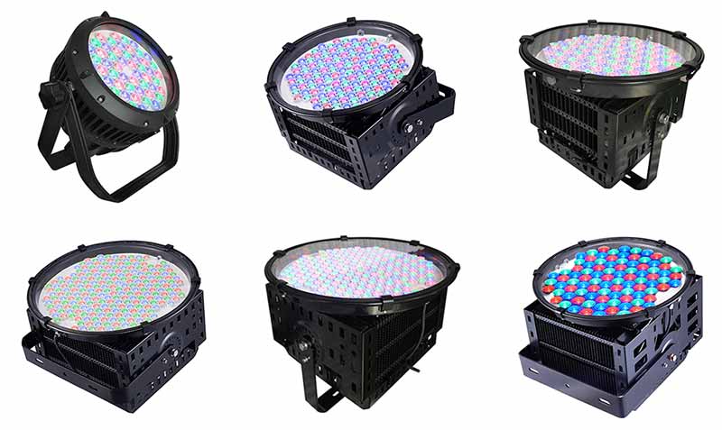 dmx rgb led flood light