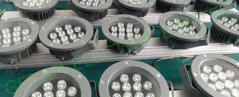 holofote led dmx rgbw 12w 18w 24w 36w