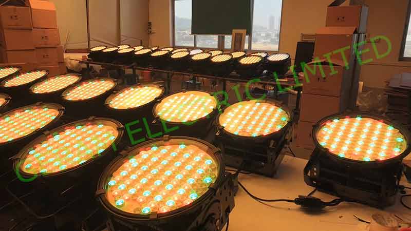 dmx512 rgb led 투광 조명