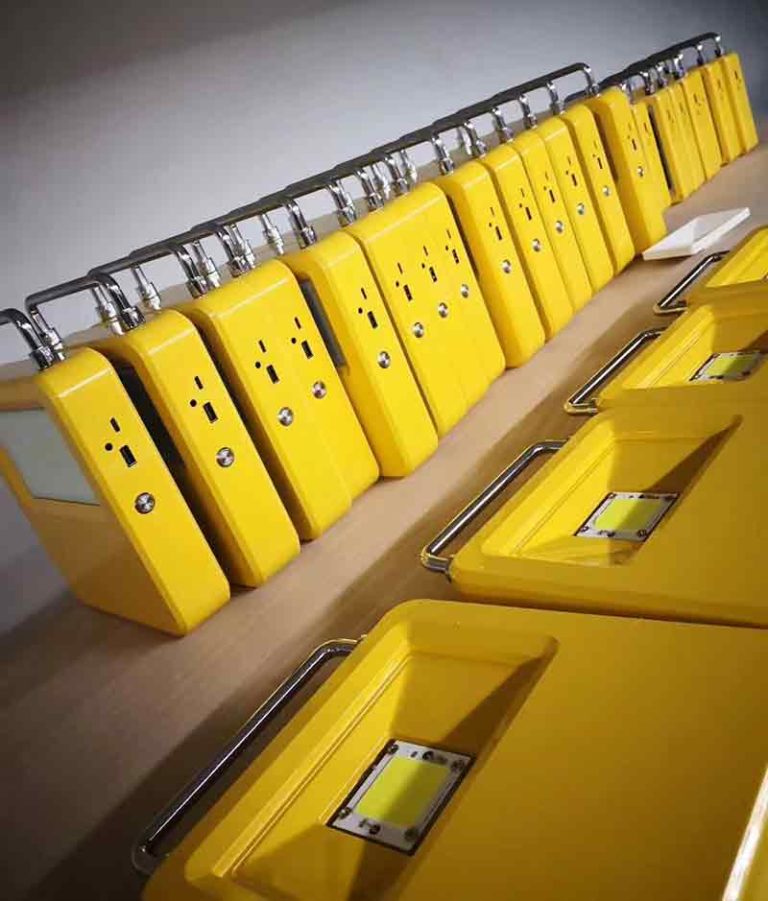 Portable Emergency Solar Rechargeable Light With USB Port