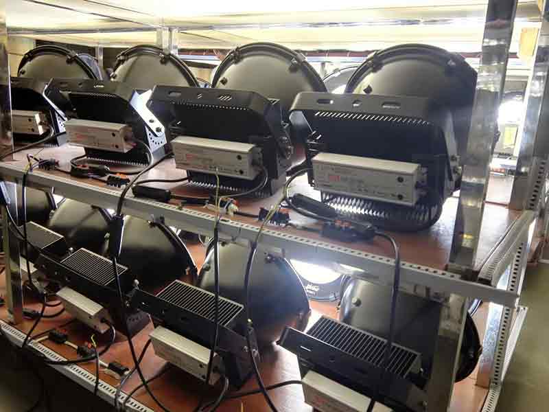 stadium high power high lumen led flood light