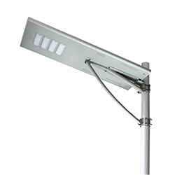 120 watt all in one integrated solar powered led street light