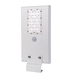 Luz de rua LED alimentada por energia solar integrada de 15 W