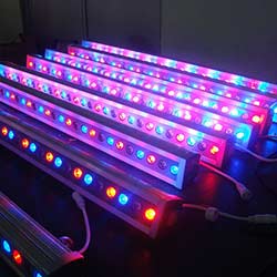 18w 24w 36w 48w 72w dmx512 นำแสงเครื่องซักผ้าฝาผนัง