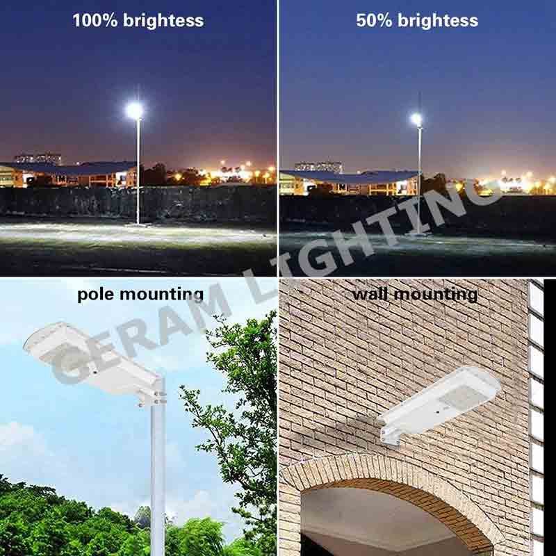 Đèn đường năng lượng mặt trời tích hợp 25 watt 30 watt