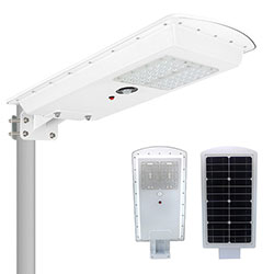 Farola LED solar todo en uno de 25 vatios