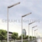 Luz de rua LED alimentada por energia solar integrada de 40 watts