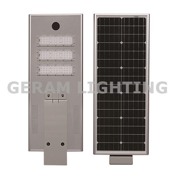 50w 60w 80w led solar trädgårdsgatljus