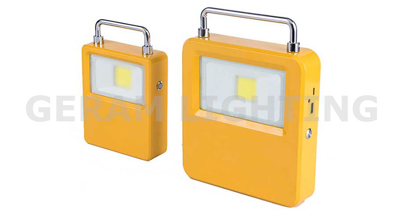 portable rechargeable led flood light