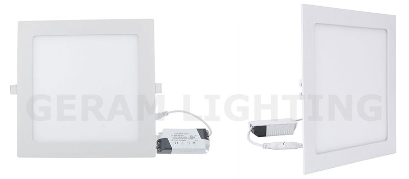 luz de painel led embutida