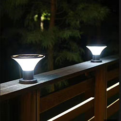 solar lights for driveway pillars