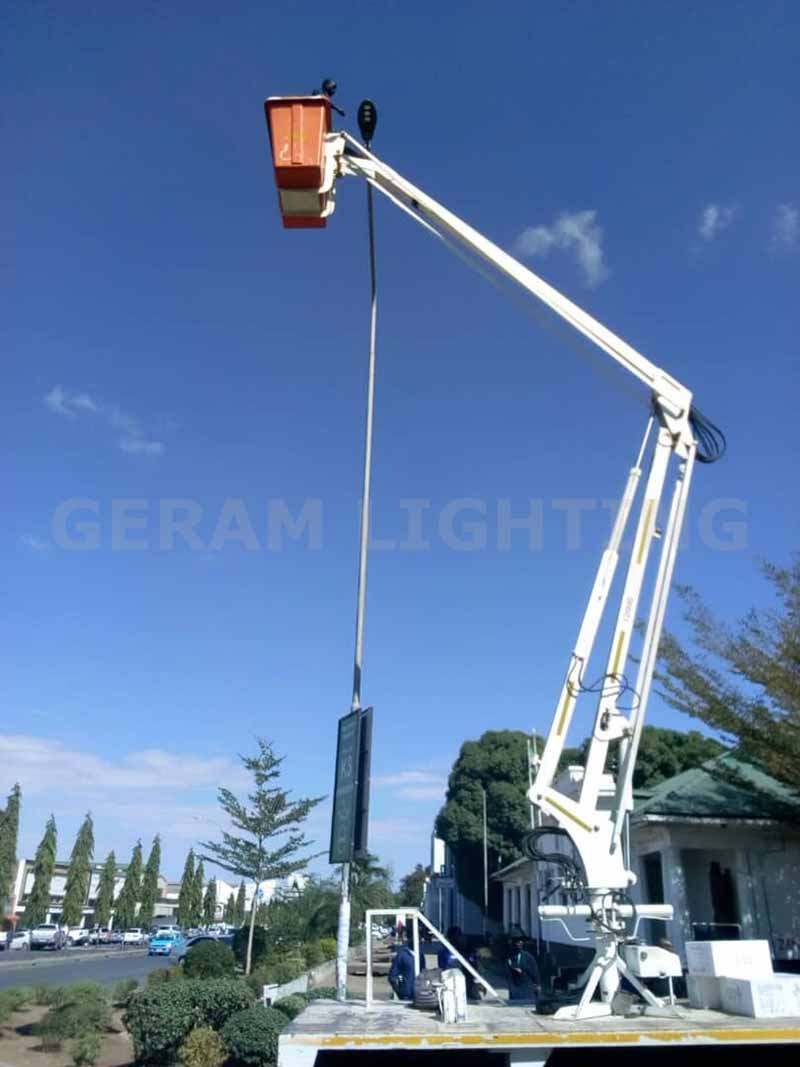 waterproof cob led street light