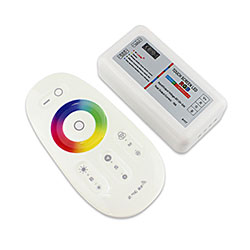 16 Millionen Farben, kabelloser 2,4-G-Touch-Control-RGBW-Controller