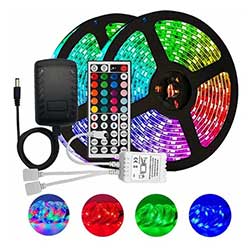 Fjernstyret farveskiftende RGB RGBW LED Strip Light