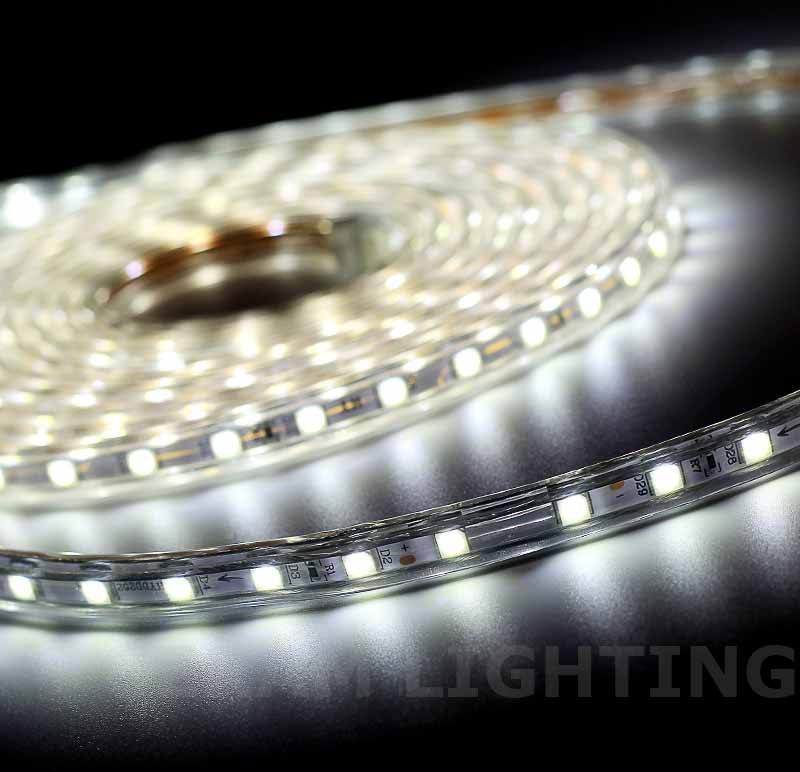 farveskiftende smd 5050 led strip lys