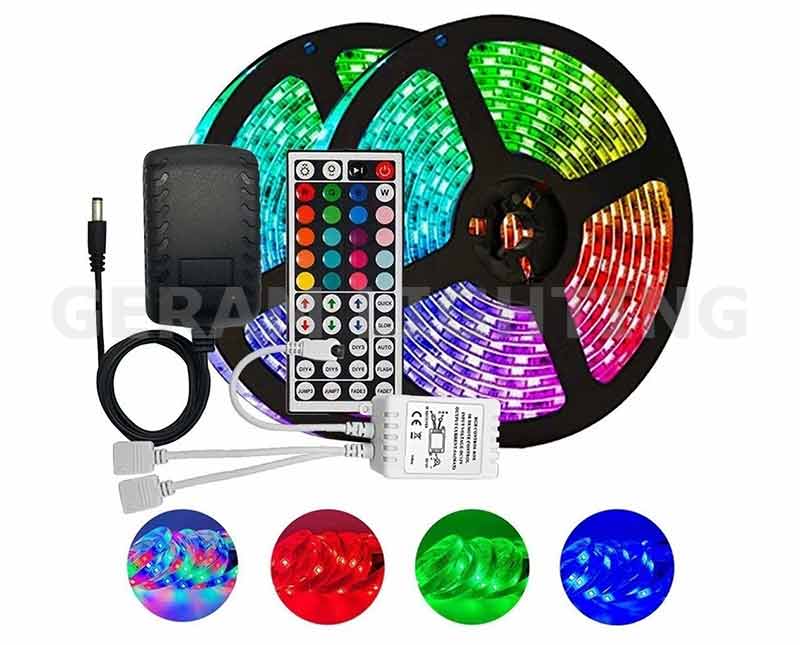 IP20 IP65 RGB LED 스트립 조명