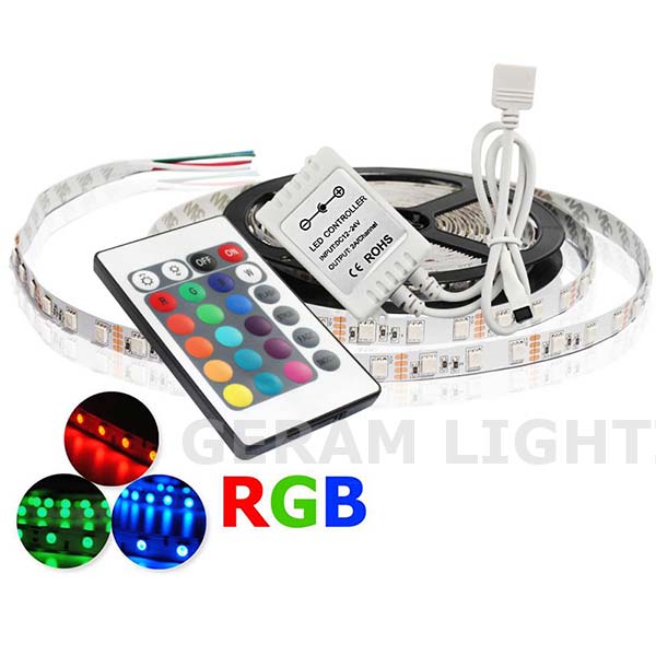 LED Strip Light Wireless Infrared 24 Keys IR Remote Controller