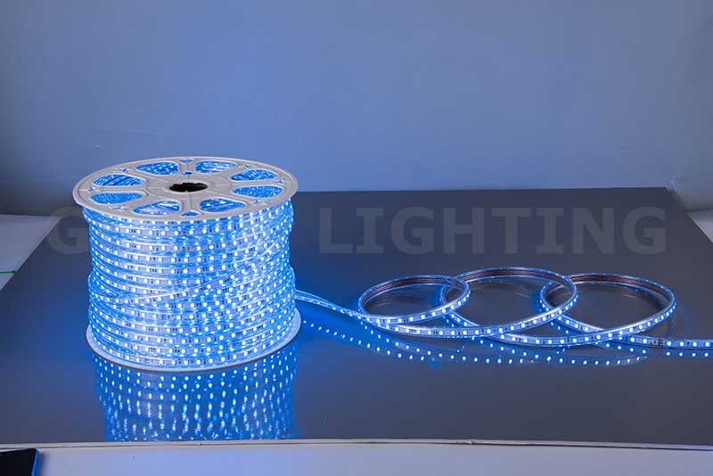 multi coloured red green blue white led strip light