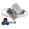 RGB LED Strip Light Cordless 44 Keys RF Remote Controller