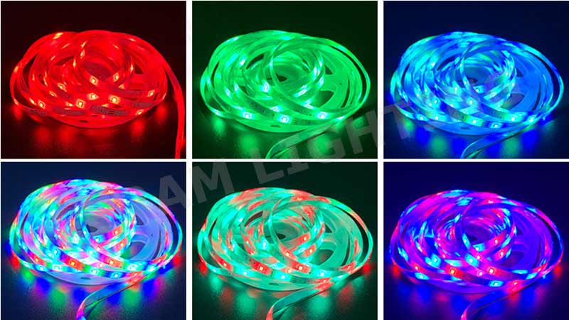 rgbw led strip ljus