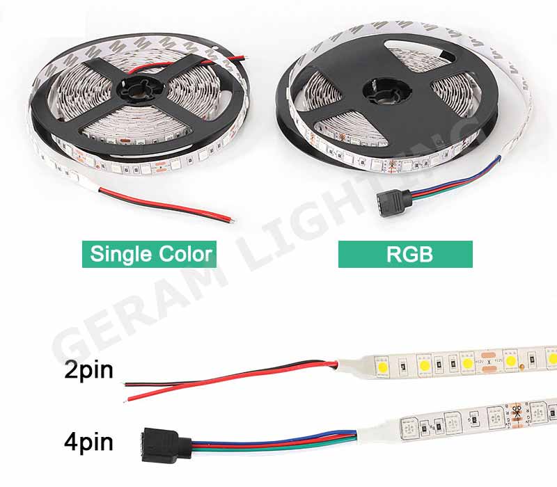 smd 5050 led strip light for room bedroom bathroom