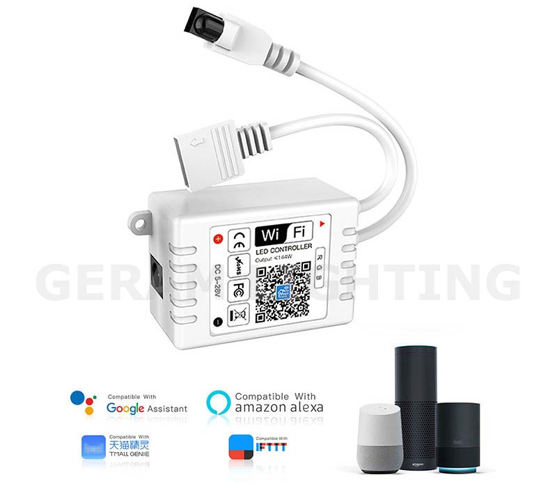 Controller WiFi RGBW Assistente Google Siri IFTTT Amazon Alexa