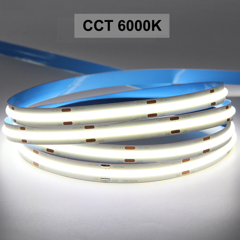 đèn led dây fcob 6000k