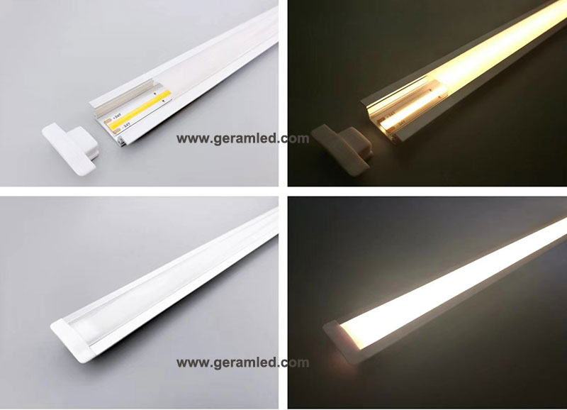 cob led strip lys profil lys