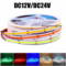 dc12v dc24v cob led tape light