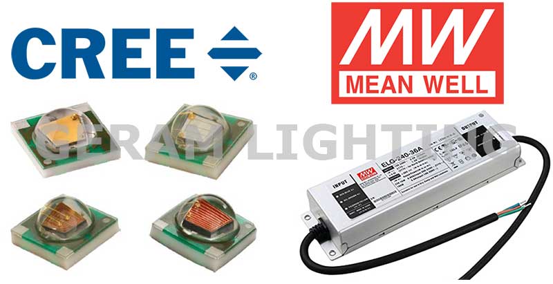 chips LED cree rgb y controlador bueno