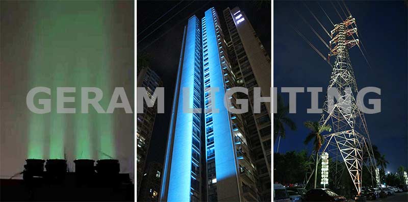 narrow beam angle rgb led flood light