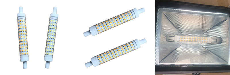 Lampadina led r7s 118mm 10w