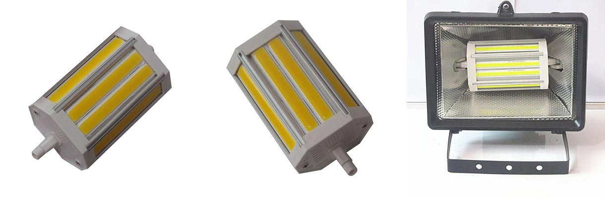 r7s led lemputė 118mm 30w