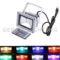 holofote led rgb de controle remoto 10w 20w 30w 50w