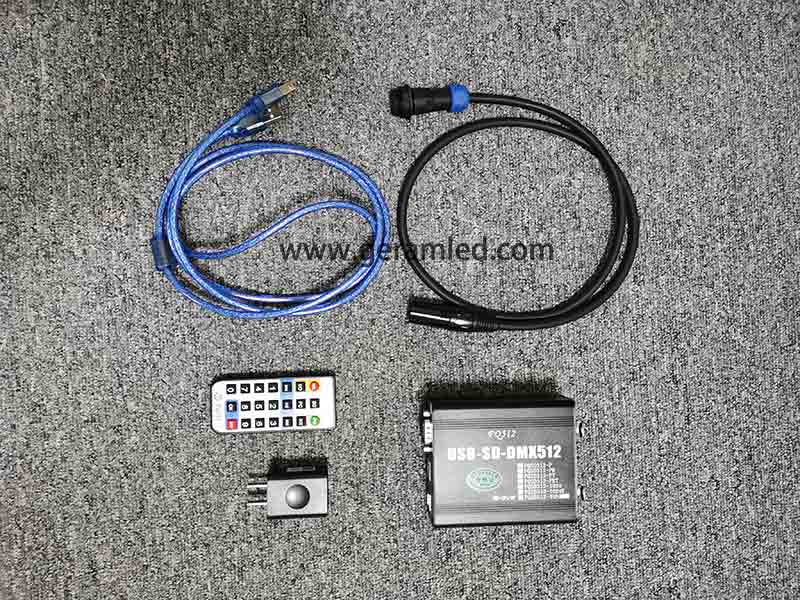 dmx controller with rf remote control