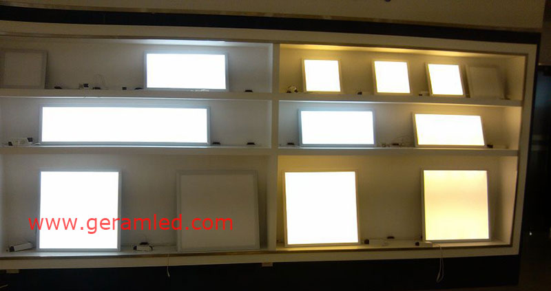 exibição de luzes de painel led