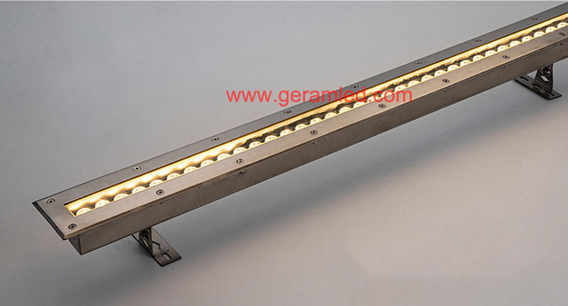 DMX RGB Stainless Steel IP68 LED Wall Washer Light