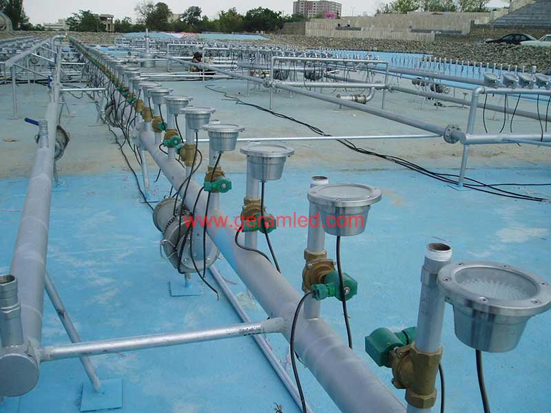 Outdoor Color Changing DMX RGB LED Water Fountain Lights Outdoor Color Changing DMX RGB LED Water Fountain Lights