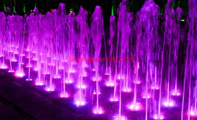 Outdoor Color Changing DMX RGB LED Water Fountain Lights Outdoor Color Changing DMX RGB LED Water Fountain Lights