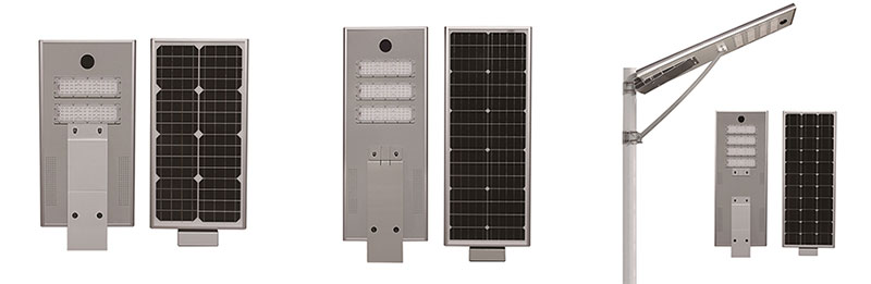 Alt i én Solar LED-gadelys A-serie