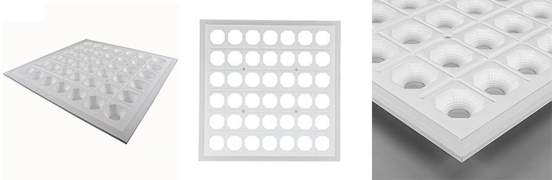 Panel de luz LED antideslumbrante